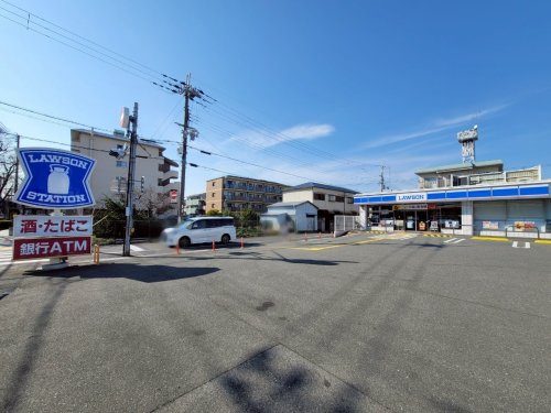 コンビニ　ローソン 尼崎山幹南武庫之荘店（コンビニ）まで200m