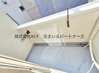 バルコニー　バルコニーがあります