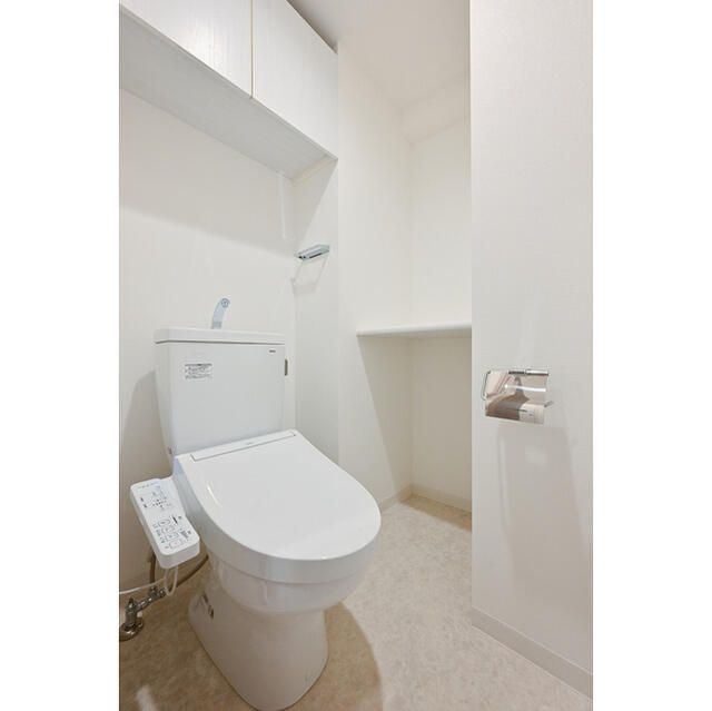 トイレ　ゆったりとした空間のトイレです