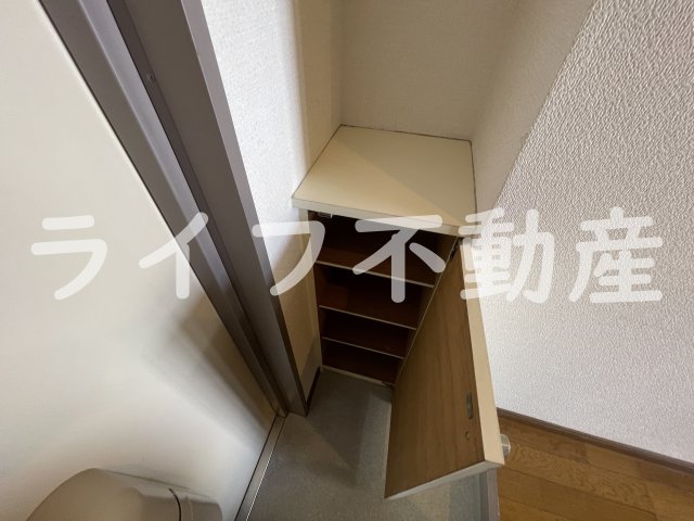収納　専用の収納スペースです