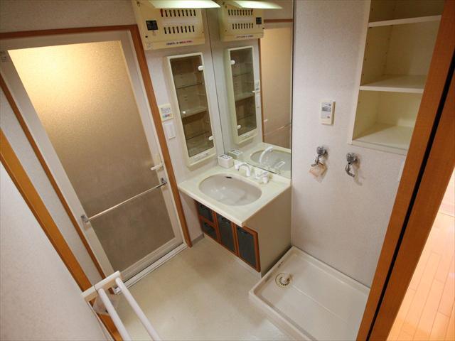 洗面設備　松山市千舟町　Ｊ’ｃｉｔｙ千舟　洗面所