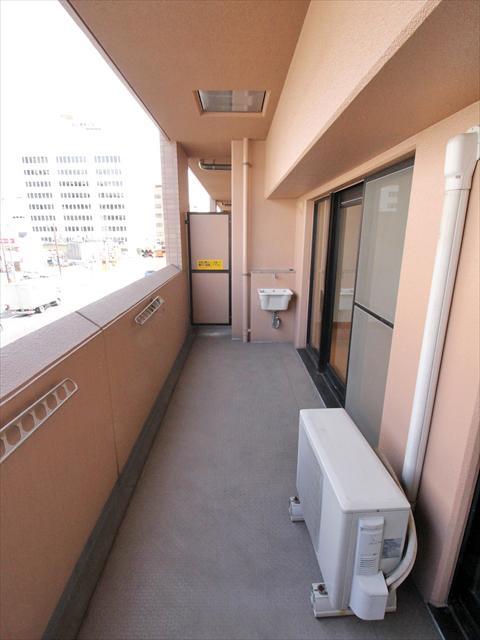 バルコニー　松山市千舟町　Ｊ’ｃｉｔｙ千舟　東ベランダ