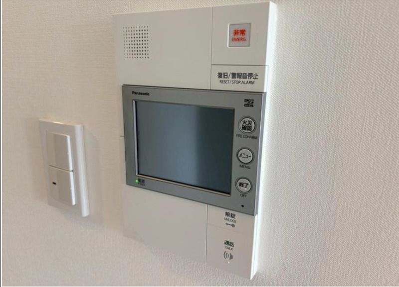 セキュリティ　※別号室画像参照