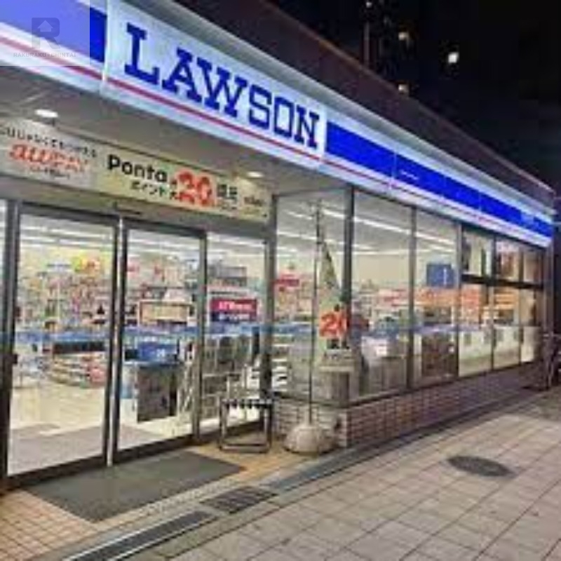コンビニ　ローソン上町店（コンビニ）まで533m