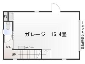 間取り図　1Fガレージ