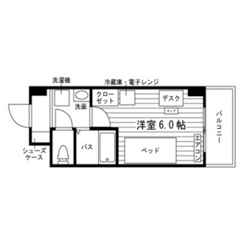 学生会館 グランデュール5仙台の間取り写真