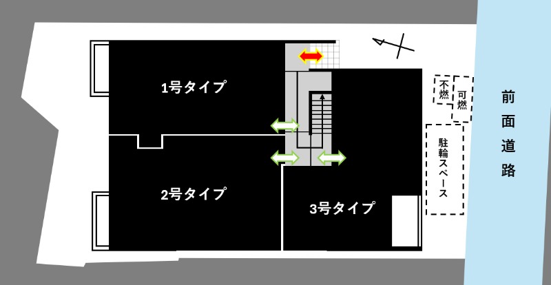 地下鉄七隈線 茶山駅 徒歩9分 3階建 新築のその他写真