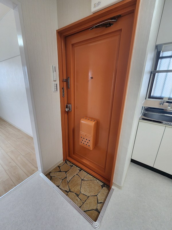 岩川マンションの玄関写真