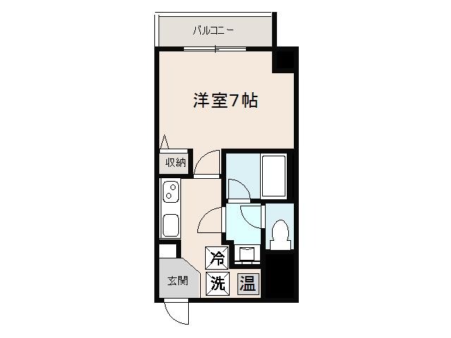 阪神本線 西宮駅 徒歩2分 8階建 築12年の間取り写真