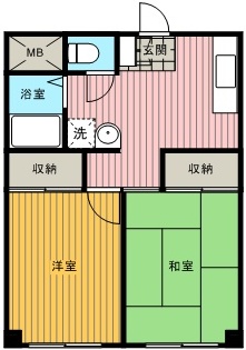 ロイヤルふじの間取り写真