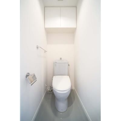 トイレ　ゆったりとした空間のトイレです