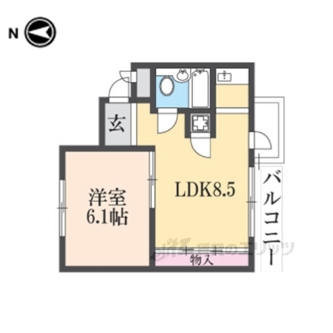 リビエールすぎうらの間取り写真