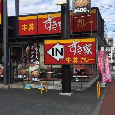 飲食店　すき家大田久が原店（飲食店）まで547m