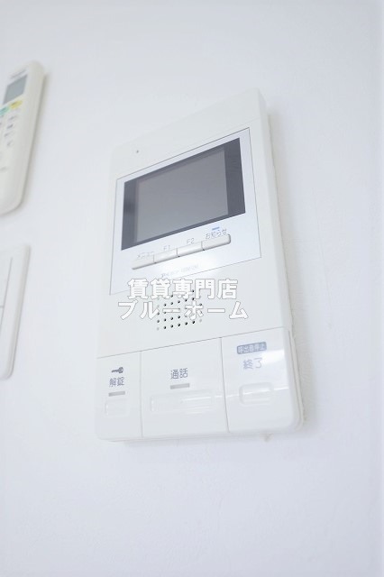 セキュリティ　TVモニター付きで防犯対策バッチリです！