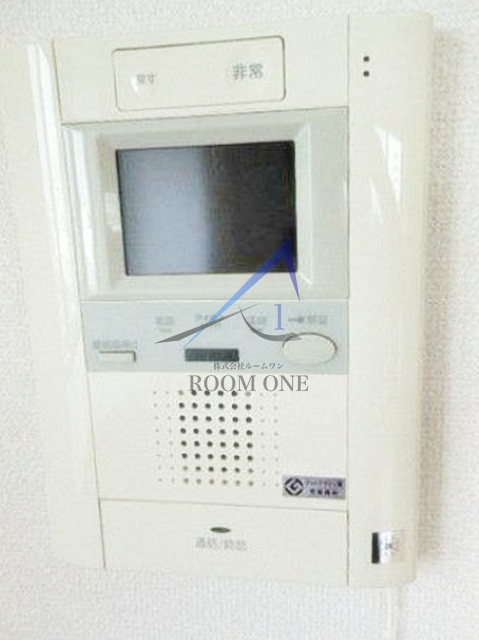 セキュリティ　モニター付きインターホンです。