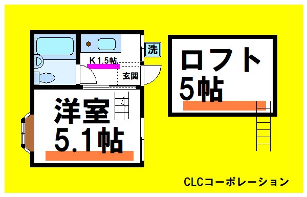 東京メトロ日比谷線 三ノ輪駅 徒歩12分 2階建 築37年の間取り写真