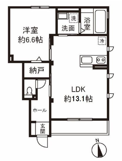 ドレスローザの間取り写真