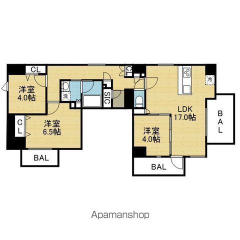 La CASA 石ケ辻の間取り写真