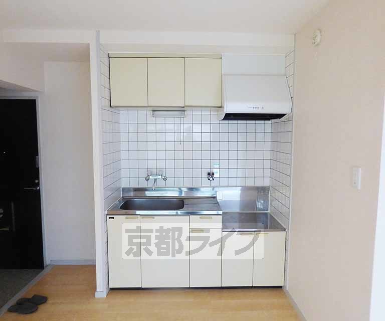 キッチン　ガスコンロ設置可能