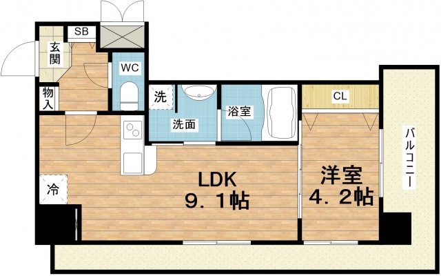 GRAND VILLASSE 福島の間取り写真