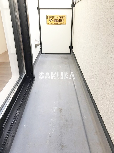バルコニー　便利で嬉しいバルコニー付きです♪