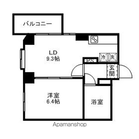 ヒルサイド白山の間取り写真