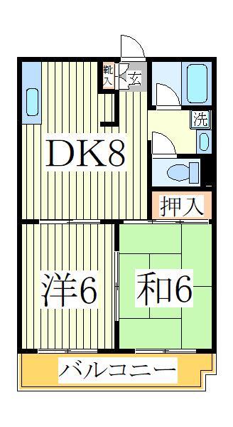 水戸屋マンションの間取り写真