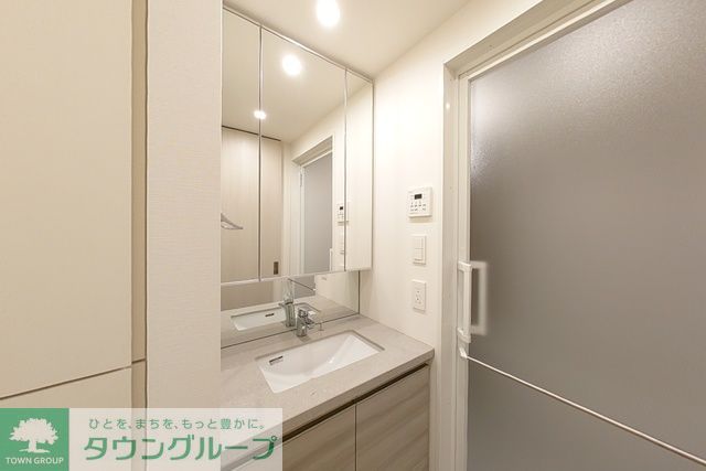 洗面設備　Aタイプ2025年7月撮影 同タイプ608号室のパノラマ画…