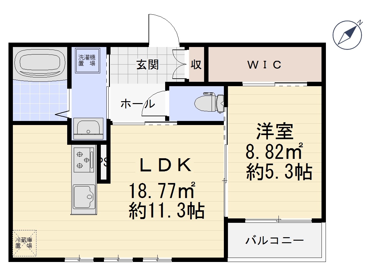 canon白帆台の間取り