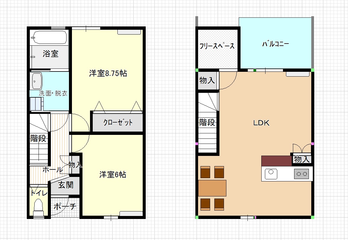 【アンシェルの間取り】