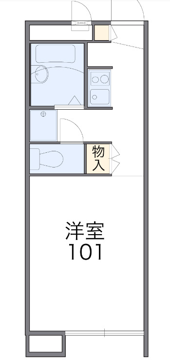 トウィンクル上星川の間取り