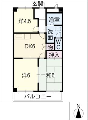 ファミール２１の間取り