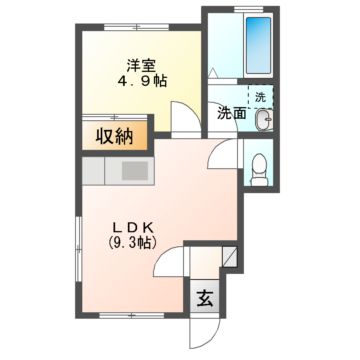 アヴァン　ク　リジエの間取り