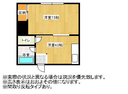 グリーンハイツの間取り