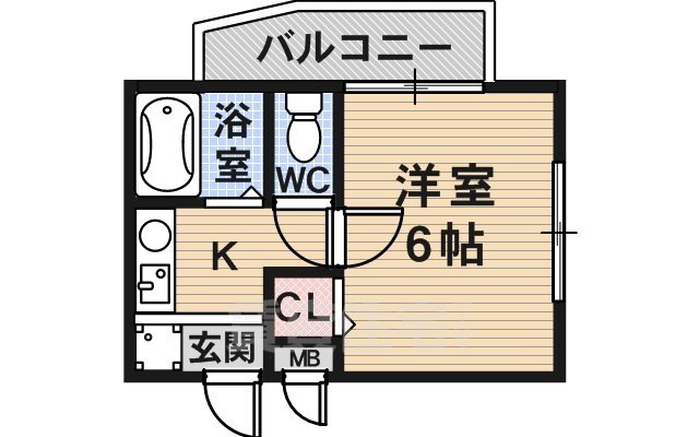 メゾンド売布の間取り