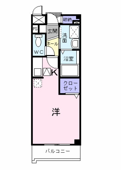 グラディオ屋代IIの間取り