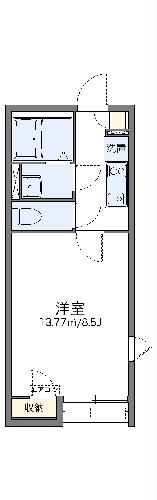 レオネクストバーゼ　マッローネの間取り