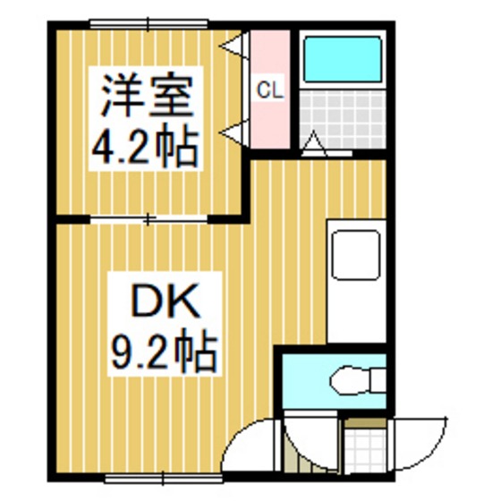 エトワールのぞみＭの間取り