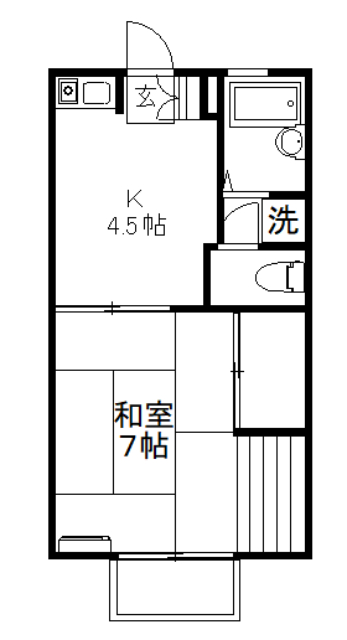 りんごちゃんの間取り