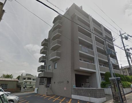 宇治市神明のマンションの建物外観