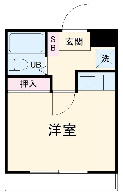 ビューハイツ宮原の間取り