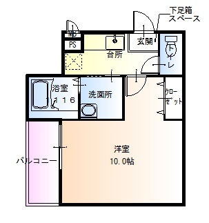 フジパレスアイヴィ浜寺の間取り