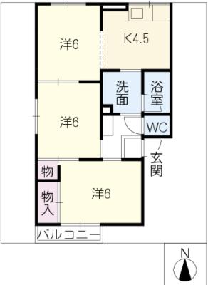 ベガレイラの間取り