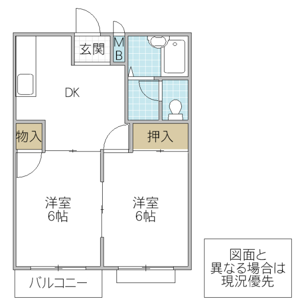 エルディム笹島の間取り