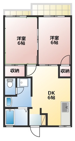 スタインハイムの間取り