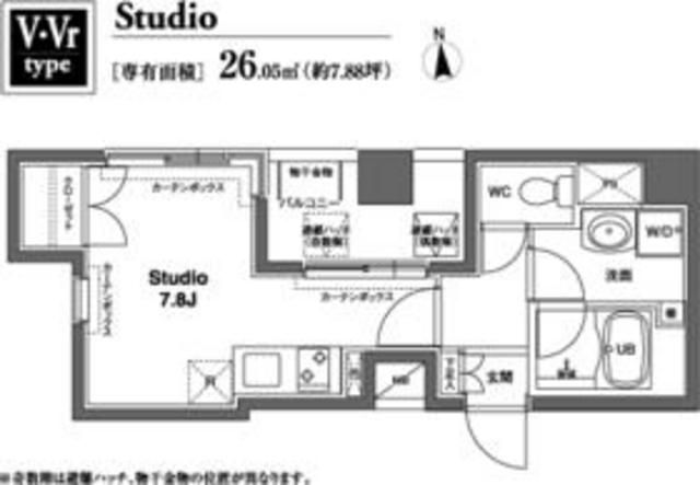 【コンフォリア銀座ＥＡＳＴの間取り】