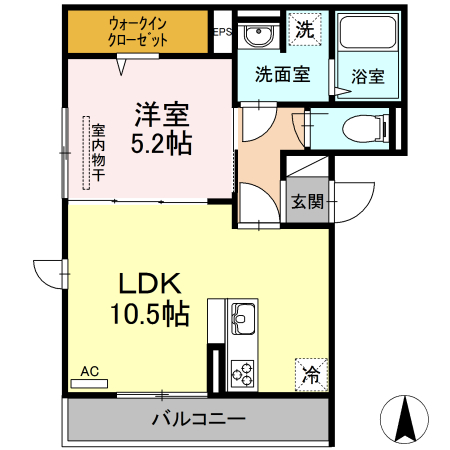 ヴェールビレッジ三戸の間取り