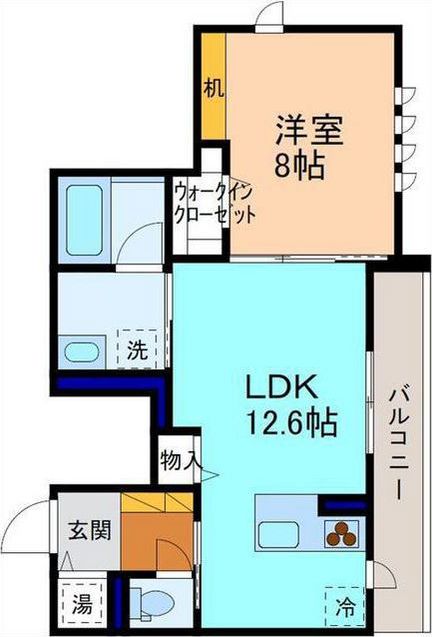 ウェスト　ウェル西念の間取り