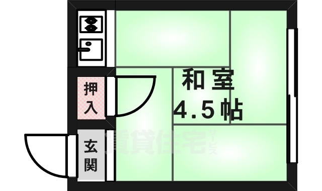 カサブランカ グリーンハウスの間取り