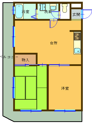 ロベリアくにたちの間取り